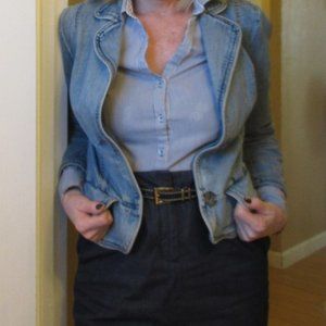 Habitual Fitted Jean Jacket